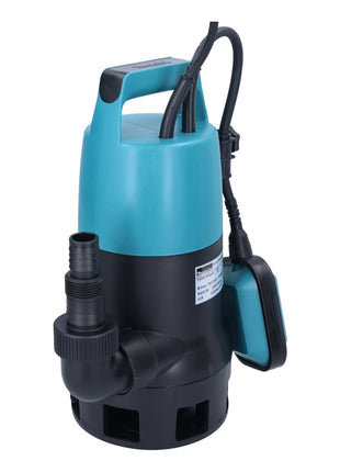 Makita PF 0410 Elektro Tauchpumpe Klar- Schmutzwasser 400 Watt 8.400 l/h 5 m Tiefe