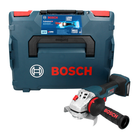 Amoladora angular a batería Bosch Professional GWS 18V-15 C 18 V 125 mm (06019H6000) BITURBO Brushless + L-Boxx - sin batería, sin cargador