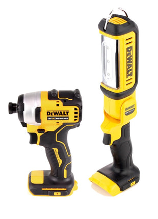 DeWalt DCD 791 P1 TX Akku Bohrschrauber 18 V 70 Nm Brushless + DCL 050 Akku Lampe 18 V + 1x Akku 5,0 Ah + Ladegerät + TX Koffer