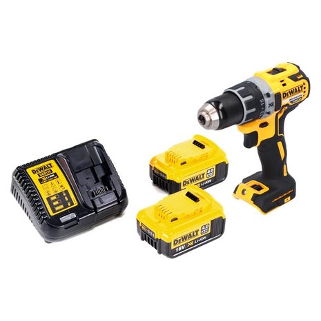 DeWalt DCD 791 M2 Akku Bohrschrauber 18 V 70 Nm Brushless + 2x Akku 4,0 Ah + Ladegerät