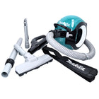 Makita DCL 501 Z Aspirateur sans fil Brushless 18V + Accessoires - sans batterie, sans chargeur