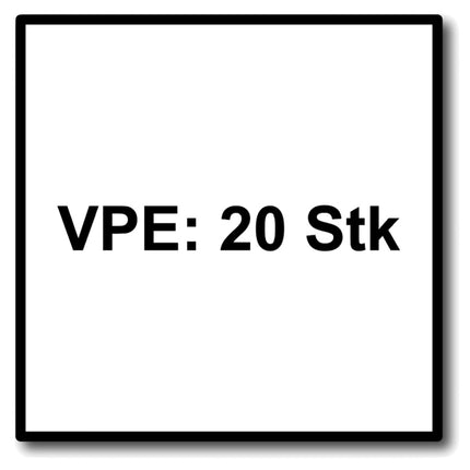 Festool turbo filtr TF II-RS/ES/ET/5 20 sztuk ( 4x 487779 ) do RS 300 / RS 3 / RS 200 / RS 2 / ES 150 / ETS 150 / ET 2