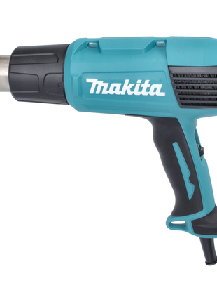 Makita HG 6531 CK Heißluftgebläse 2000 W 50 - 650 °C + 8 tlg. Zubehör Set + Koffer