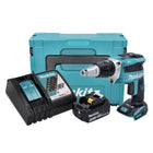 Makita DFS 452 RM1J Akku Schnellbauschrauber 18 V Brushless + 1x Akku 4,0 Ah + Ladegerät + Makpac - Toolbrothers