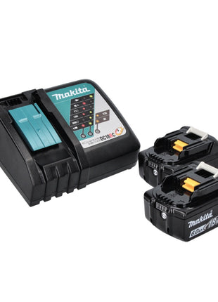 Taladro percutor inalámbrico Makita DHP 458 RGJ 18 V 91 Nm + 2x baterías 6,0 Ah + cargador + Makpac