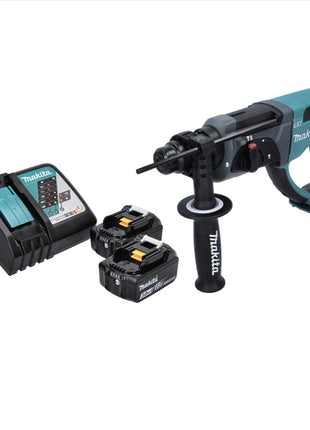 Makita DHR 202 RF Akku Kombihammer 18 V 2,0 J SDS Plus + 2x Akku 3,0 Ah + Ladegerät