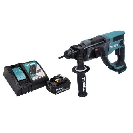 Martillo combinado a batería Makita DHR 202 RT1 18 V 2,0 J SDS Plus + 1x batería 5,0 Ah + cargador