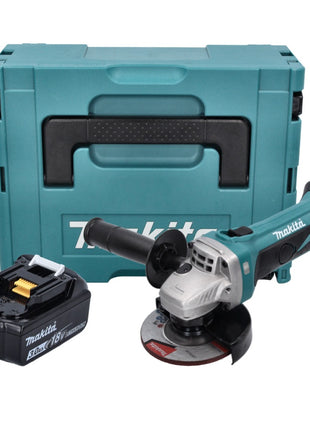 Makita DGA 452 F1J Akumulatorowa szlifierka kątowa 18 V 115 mm + 1x akumulator 3,0 Ah + Makpac - bez ładowarki