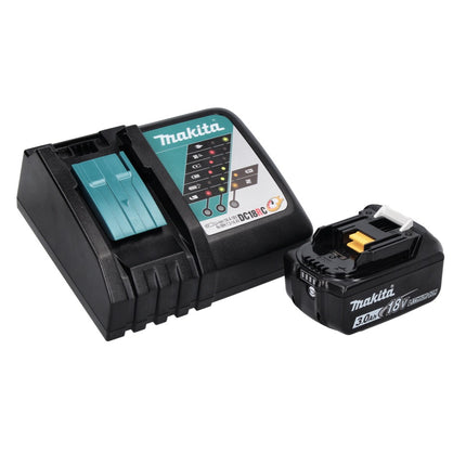 Akumulatorowa szlifierka kątowa Makita DGA 452 RF1 18 V 115 mm + 1x akumulator 3,0 Ah + ładowarka