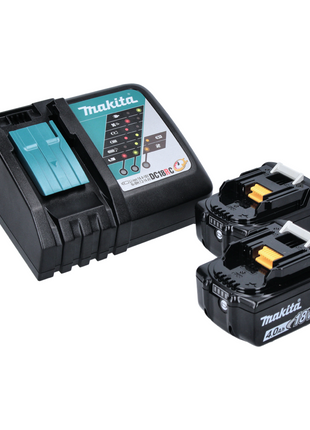 Makita DUR 368 ARM débroussailleuse à batterie 36 V (2 x 18 V) sans balais à deux poignées + 2x batterie 4,0 Ah + chargeur