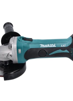 Makita DGA 452 RF Meuleuse d'angle sans fil 18 V 115 mm + 2x Batteries 3,0 Ah + Chargeur