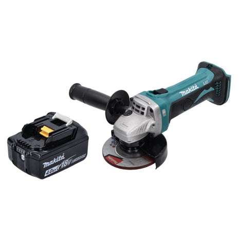 Makita DGA 452 M1 Meuleuse d'angle sans fil 18 V 115 mm + 1x batterie 4,0 Ah - sans chargeur