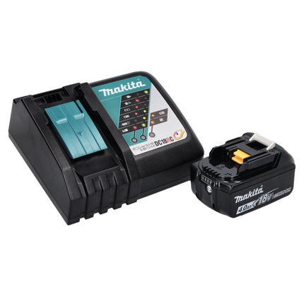 Akumulatorowa szlifierka kątowa Makita DGA 452 RM1 18 V 115 mm + 1x akumulator 4,0 Ah + ładowarka