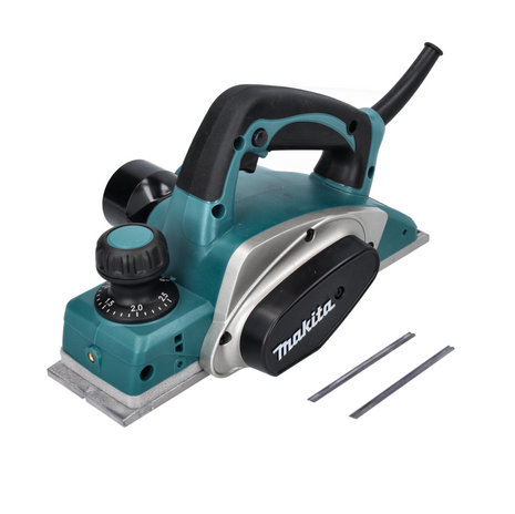 Makita KP 0800 Strugarka wyrówniarka / strugarka elektryczna 620 W 82 mm + nóż dwustronny - bez walizki