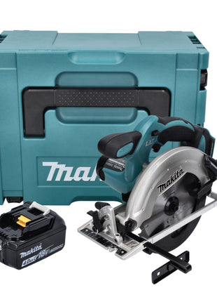 Makita DSS 611 M1J Akku Handkreissäge 18 V 165 mm + 1x Akku 4,0 Ah + Makpac - ohne Ladegerät