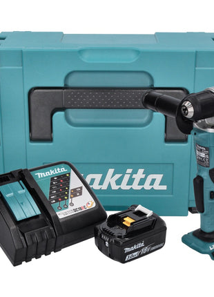 Makita DDA 351 RF1J Akku Winkelbohrmaschine 18 V 13,5 Nm + 1x Akku 3,0 Ah + Ladegerät + Makpac - Toolbrothers