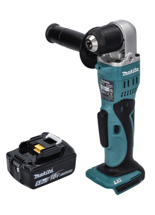 Makita DDA 351 T1 Akku Winkelbohrmaschine 18 V 13,5 Nm + 1x Akku 5,0 Ah - ohne Ladegerät - Toolbrothers