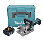 Makita DPJ 180 F1J Akku Nutfräse 18 V 100 mm + 1x Akku 3,0 Ah + Makpac - ohne Ladegerät - Toolbrothers