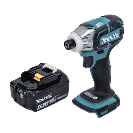 Makita DTS 141 M1 akumulatorowa wkrętarka impulsowa 18 V 40 Nm 1/4" bezszczotkowa + 1x akumulator 4,0 Ah - bez ładowarki