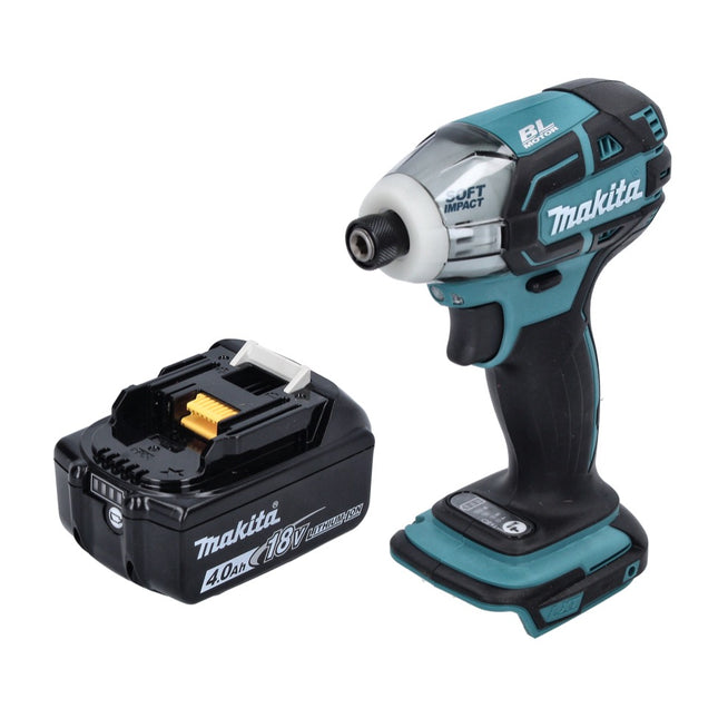 Makita DTS 141 M1 akumulatorowa wkrętarka impulsowa 18 V 40 Nm 1/4" bezszczotkowa + 1x akumulator 4,0 Ah - bez ładowarki