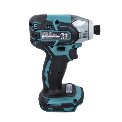 Makita DTS 141 RM akumulatorowa wkrętarka impulsowa 18 V 40 Nm 1/4" bezszczotkowa + 2x akumulator 4,0 Ah + ładowarka