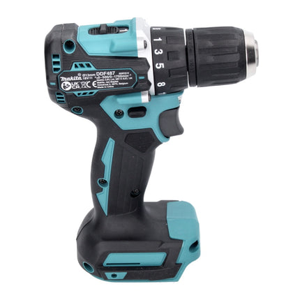 Makita DDF 487 A1 akumulatorowa wiertarko-wkrętarka 18 V 40 Nm bezszczotkowa + 1x akumulator 2,0 Ah - bez ładowarki