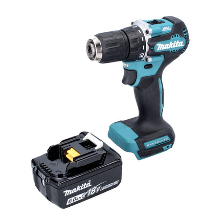 Makita DDF 487 G1 Akku Bohrschrauber 18 V 40 Nm Brushless + 1x Akku 6,0 Ah - ohne Ladegerät - Toolbrothers