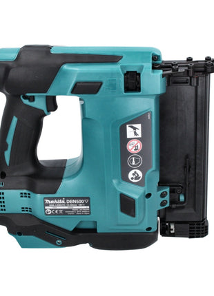 Clavadora con cabezal de batería Makita DBN 500 RT 18 V 15-50 mm + 2 baterías 5,0 Ah + cargador