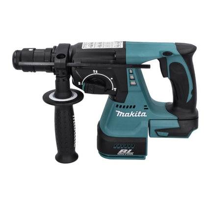 Makita DHR 243 RF akumulatorowa wiertarko-wkrętarka udarowa 18 V SDS plus bezszczotkowa + 2x akumulator 3,0 Ah + ładowarka