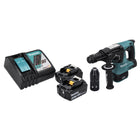 Makita DHR 243 RG akumulatorowa wiertarko-wkrętarka 18 V SDS plus bezszczotkowa + 2x akumulator 6,0 Ah + ładowarka
