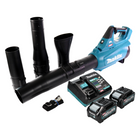 Makita UB 001 GM201 Akku Gebläse Laubbläser 40 V max. Brushless + 2x Akku 4,0 Ah + Ladegerät