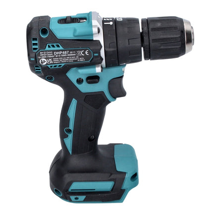 Makita DHP 487 RA akumulatorowa wiertarko-wkrętarka udarowa 18 V 40 Nm bezszczotkowa + 2x akumulator 2,0 Ah + ładowarka