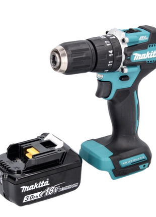 Makita DHP 487 F1 Akku Schlagbohrschrauber 18 V 40 Nm Brushless + 1x Akku 3,0 Ah - ohne Ladegerät - Toolbrothers