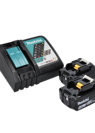 Makita DHP 487 RMJ Akku Schlagbohrschrauber 18 V 40 Nm Brushless + 2x Akku 4,0 Ah + Ladegerät + Makpac - Toolbrothers