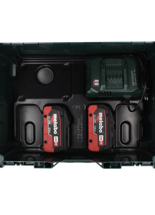 Metabo 18 V LiHD Basis Set + 2x Akku 5,5 Ah + ASC 55 Ladegerät + metaBOX