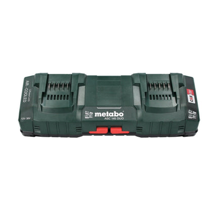 Metabo 18 V LiHD Basis Set + 4x Akku 5,5 Ah + ASC 145 DUO Ladegerät + metaBOX