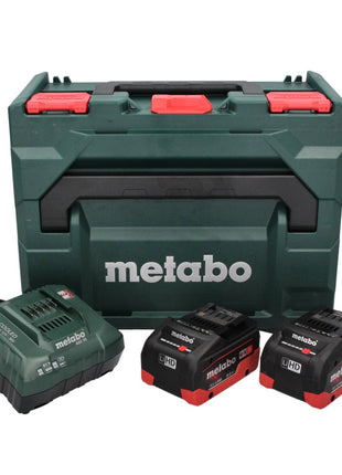 Metabo 18 V LiHD Basis Set + 2x Akku 8,0 Ah + ASC 55 Ladegerät + metaBOX