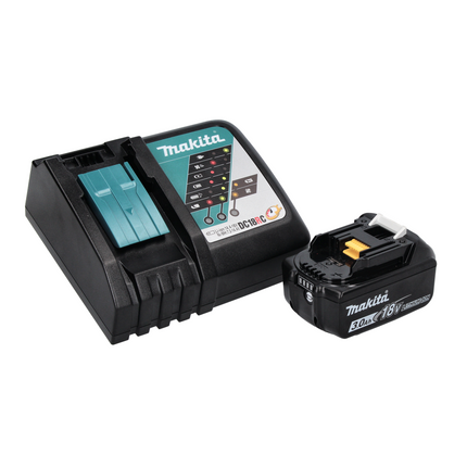 Makita DML 809 RF1 Akumulatorowy reflektor budowlany LED 18 V 10000 lm + 1x akumulator 3,0 Ah + ładowarka