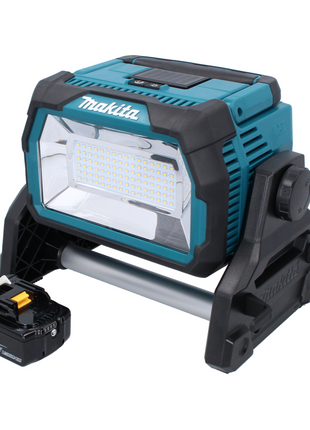 Makita DML 809 M1 Akku LED Baustrahler 18 V 10000 lm + 1x Akku 4,0 Ah - ohne Ladegerät