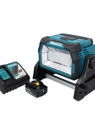 Makita DML 809 RM1 Akku LED Baustrahler 18 V 10000 lm + 1x Akku 4,0 Ah + Ladegerät