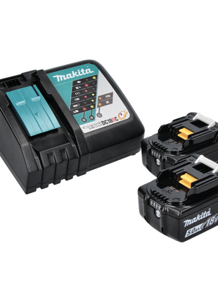 Makita DML 809 RT Akku LED Baustrahler 18 V 10000 lm + 2x Akku 5,0 Ah + Ladegerät