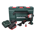 Metabo SB 18 LTX BL Q I akumulatorowa wiertarko-wkrętarka udarowa 18 V 130 Nm ( 602361660 ) bezszczotkowa + 2x akumulator 5,5 Ah + ładowarka + metaBOX