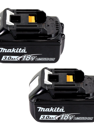 Makita Power Source Kit 18 V mit 2x BL 1830 B Akku 3,0 Ah ( 2x 197599-5 ) + DC 18 RE Multi Schnell Ladegerät ( 198720-9 )