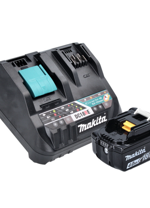 Makita Power Source Kit 18 V mit 1x BL 1840 B Akku 4,0 Ah ( 197265-4 ) + DC 18 RE Multi Schnell Ladegerät ( 198720-9 )