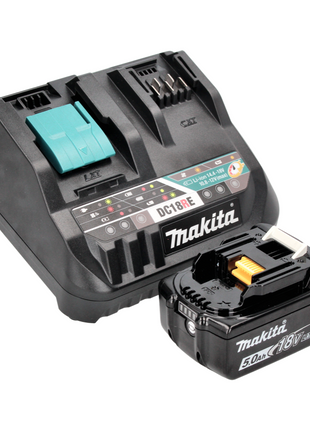 Makita Power Source Kit 18 V mit 1x BL 1850 B Akku 5,0 Ah ( 197280-8 ) + DC 18 RE Multi Schnell Ladegerät ( 198720-9 )