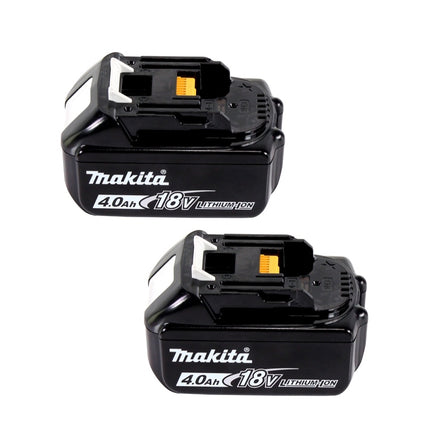 Zestaw Makita Power Source Kit 18 V z akumulatorem 2x BL 1840 B 4,0 Ah ( 197265-4 ) + podwójna ładowarka DC 18 SH ( 199687-4 )