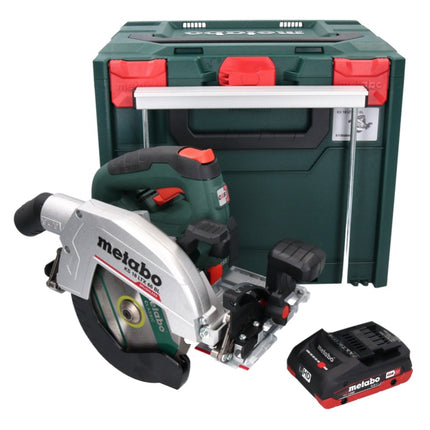 Metabo KS 18 LTX 66 BL Akumulatorowa pilarka tarczowa 18 V 165 mm + 1x akumulator 4,0 Ah + metaBOX - bez ładowarki