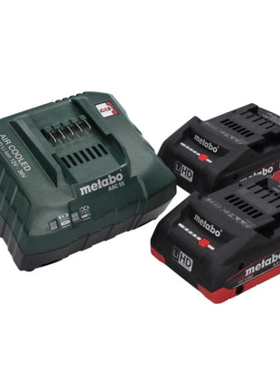 Metabo KS 18 LTX 66 BL Akumulatorowa pilarka tarczowa 18 V 165 mm + 2x akumulator 4,0 Ah + ładowarka + metaBOX