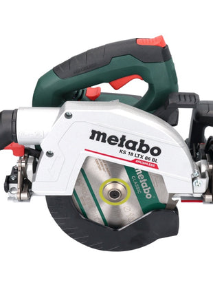 Metabo KS 18 LTX 66 BL Akumulatorowa pilarka tarczowa 18 V 165 mm + 1x akumulator 5,5 Ah + metaBOX - bez ładowarki