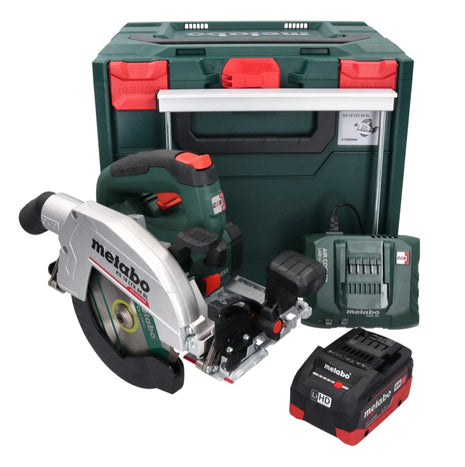 Metabo KS 18 LTX 66 BL Akumulatorowa pilarka tarczowa 18 V 165 mm + 1x akumulator 5,5 Ah + ładowarka + metaBOX